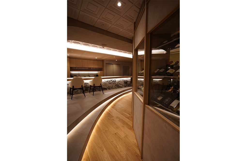 東京都渋谷区猿楽町 フレンチレストラン 店舗設計の施工例