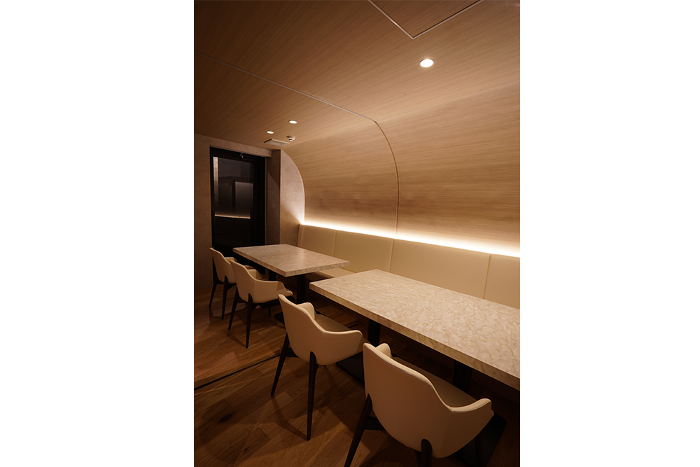 東京都渋谷区猿楽町 フレンチレストラン 店舗設計の施工例