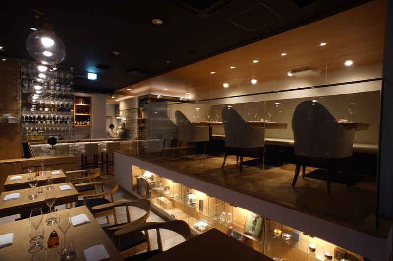 東京都中央区銀座 フレンチレストラン 店舗設計