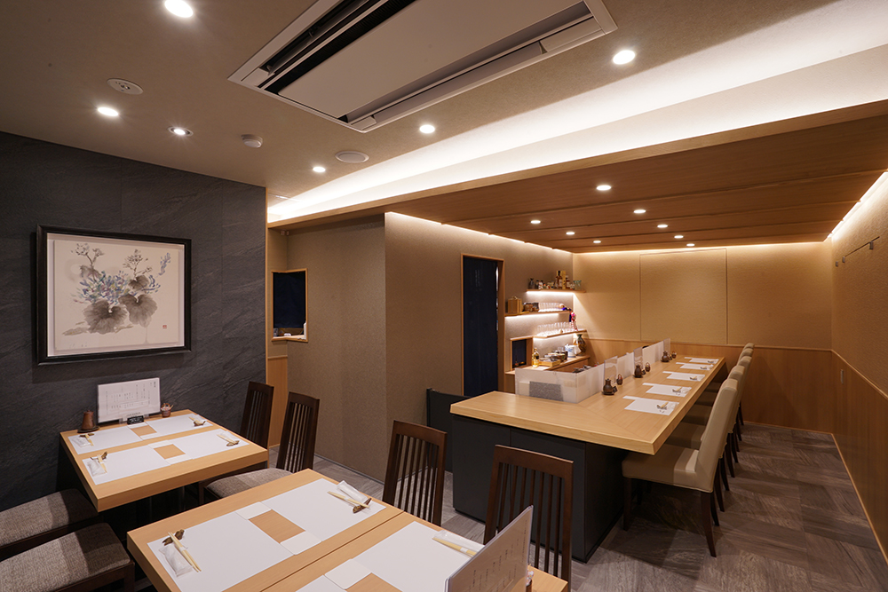 日本料理 店舗設計の施工実例