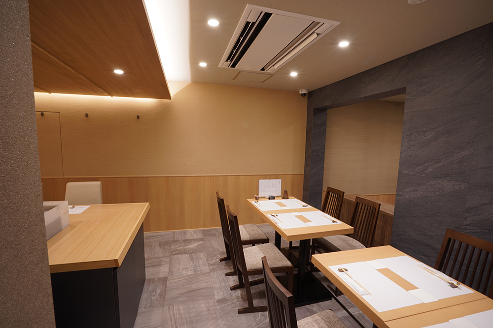 新宿区 日本料理　店舗設計の施工事例