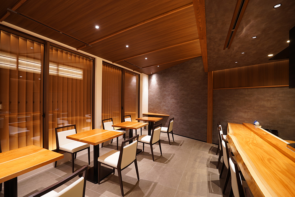 日本料理 店舗設計の施工実例