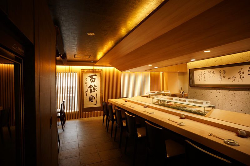 東京都目黒区 日本料理　店舗設計の施工事例