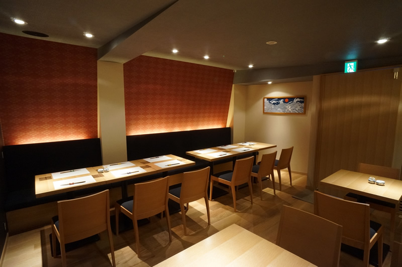 東京都中央区久松町 日本料理　店舗設計の施工事例
