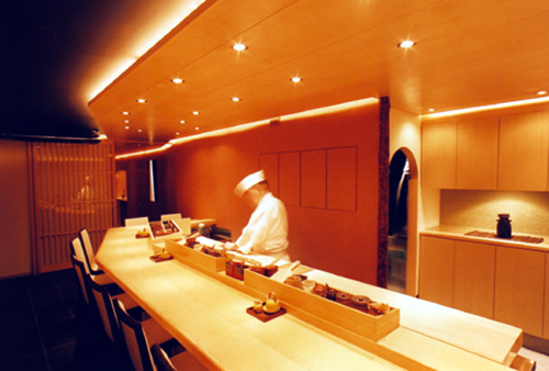 東京都港区西麻布 日本料理　店舗設計の施工事例